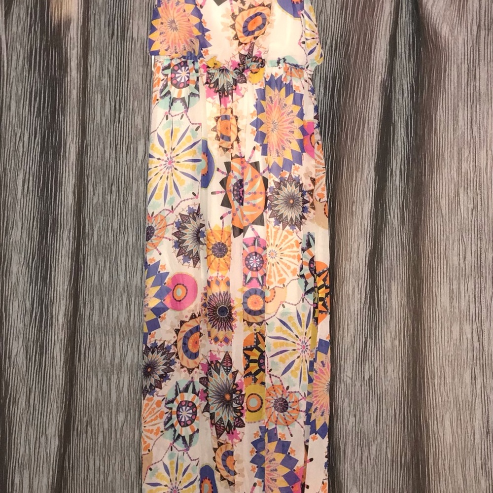 Maude Multicolored Maxi View 2